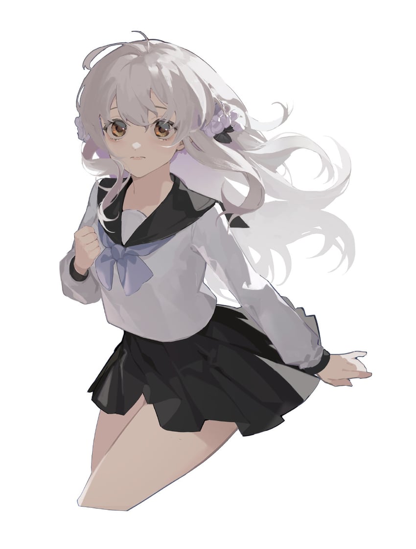 fuyusaka iori (juusan kihei bouei ken) drawn by lilith-lily