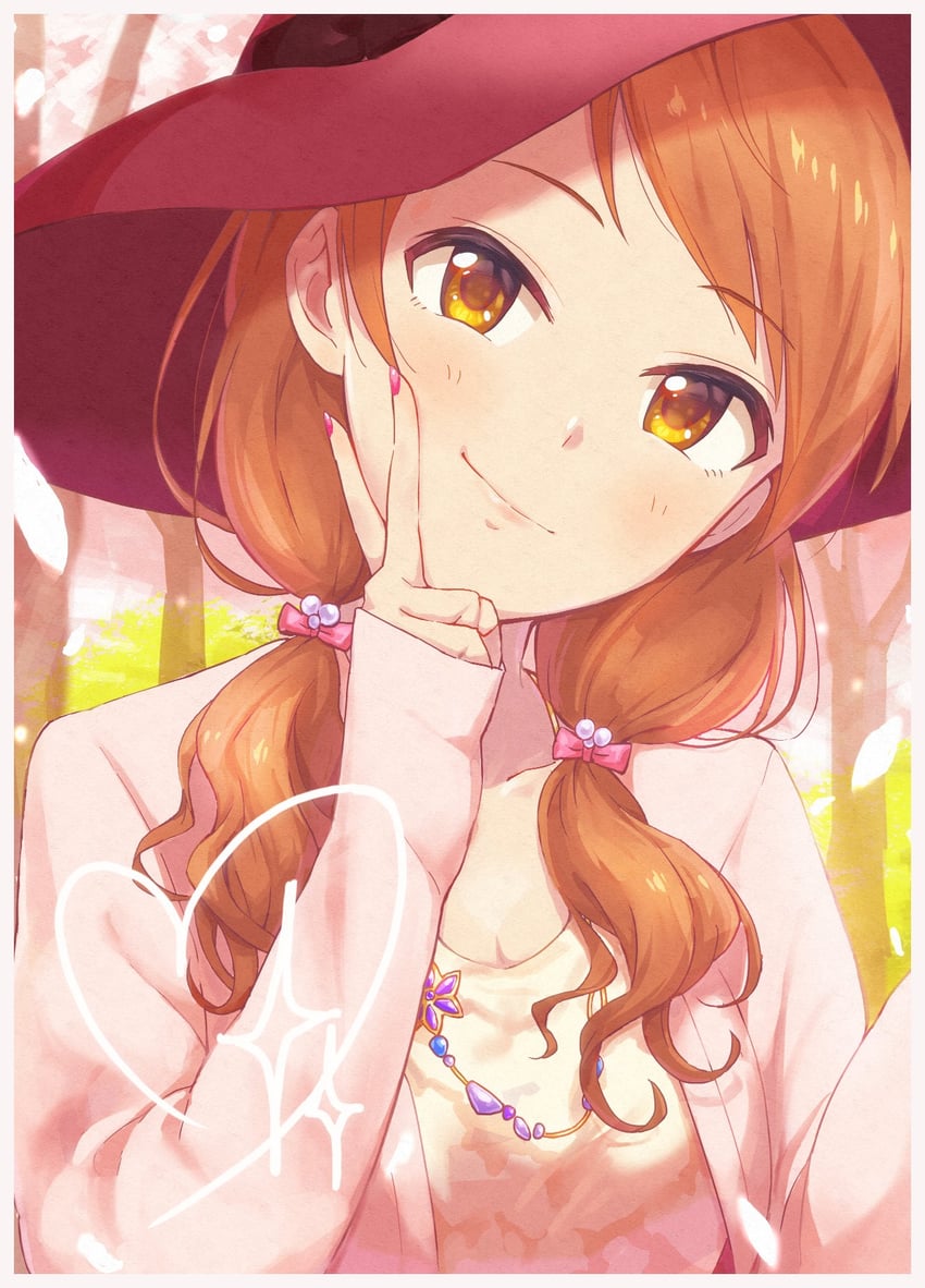 hojo karen (idolmaster and 2 more) drawn by monza