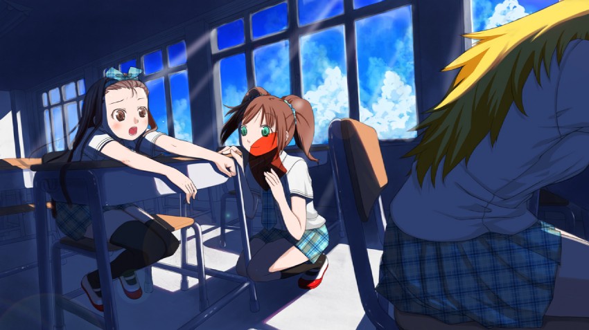 hoshii miki, minase iori, and takatsuki yayoi (idolmaster and 1 more) drawn by chika_(orange_pop)
