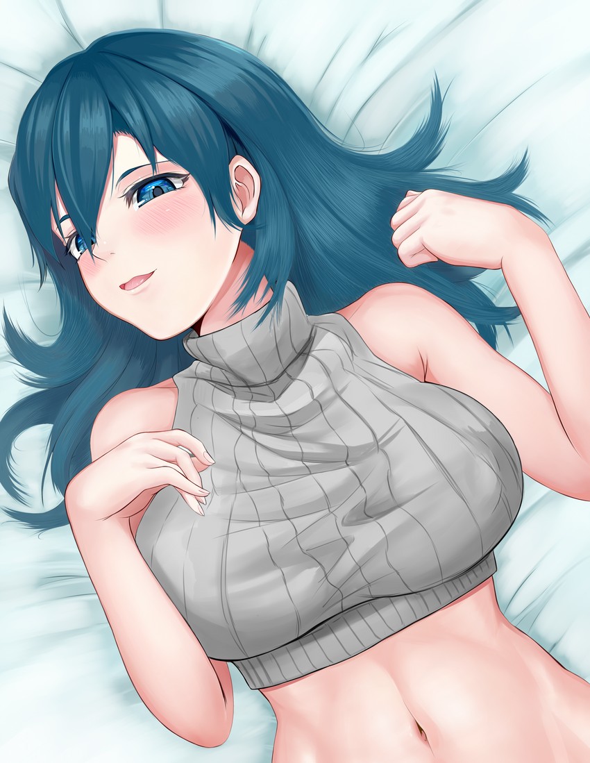 female byleth (fire emblem and 1 more) drawn by shiraga_moyashi