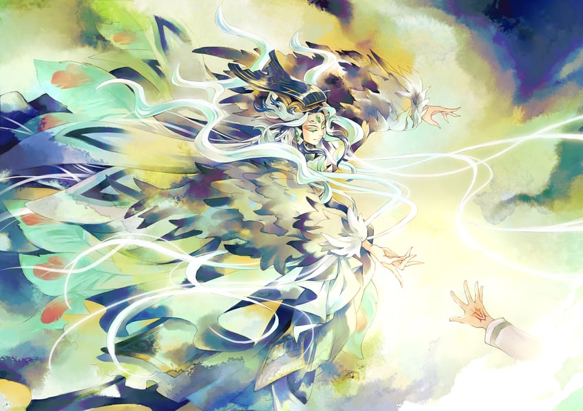 shi huang di (fate and 1 more) drawn by shuiqin