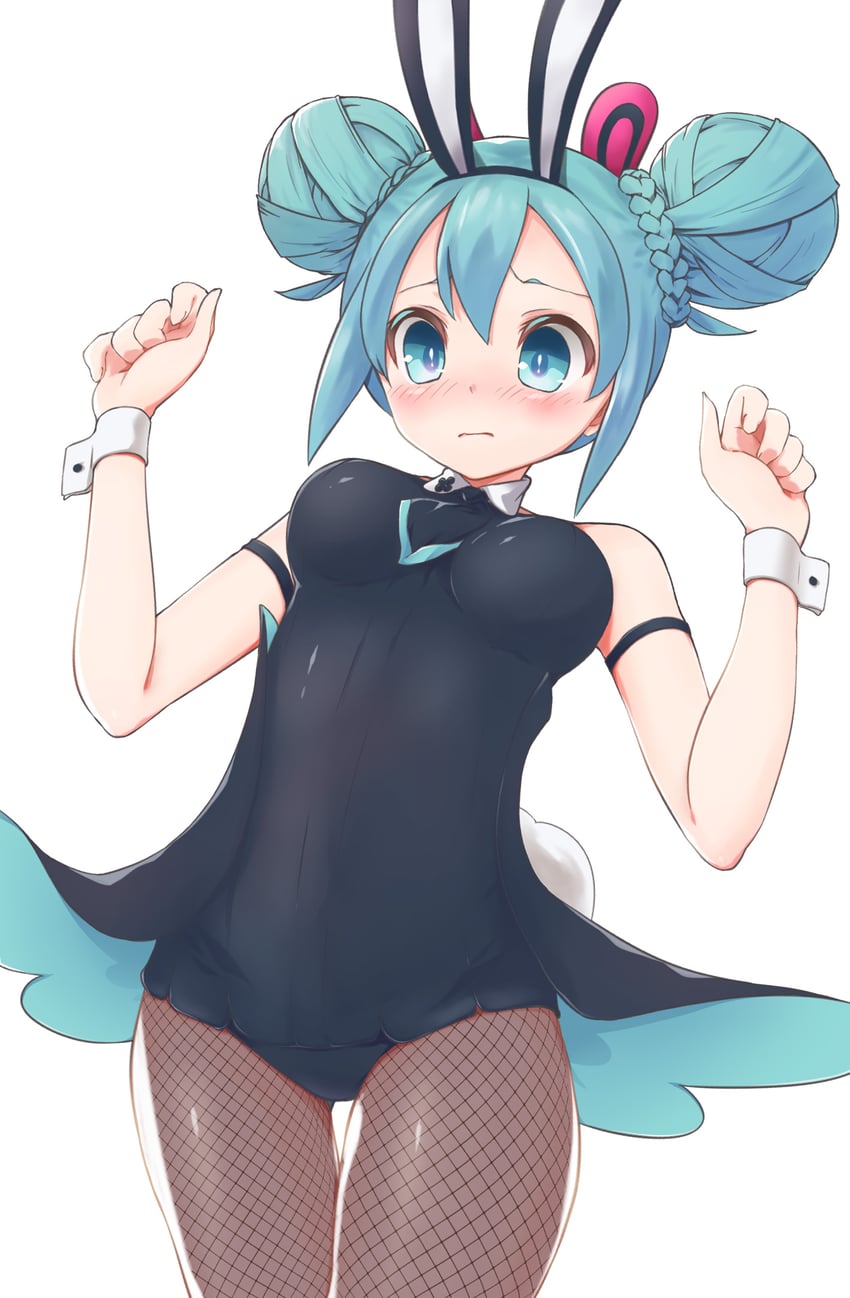 hatsune miku and bicute bunnies miku (vocaloid) drawn by seseragi