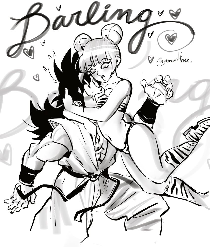 lum, yamcha, and vidro (dragon ball and 2 more) drawn by amartbee