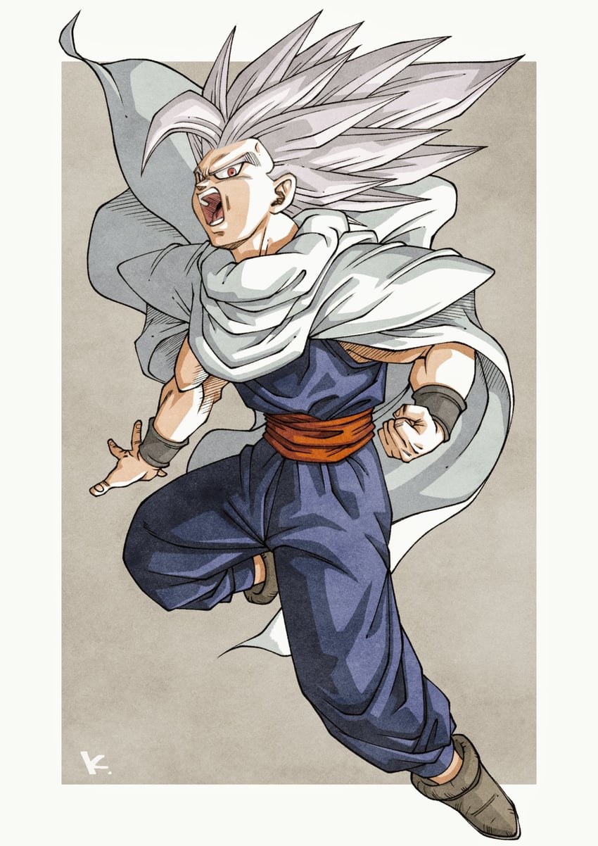 son gohan and gohan beast (dragon ball and 2 more) drawn by kakeru_(dbskakeru)