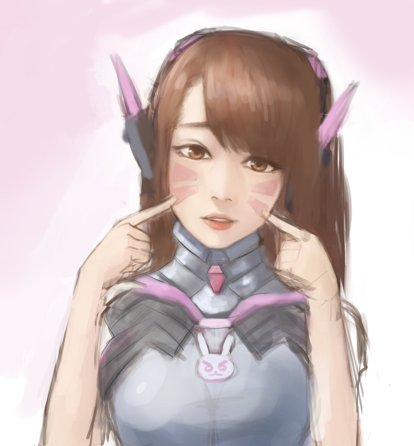 d.va (overwatch and 1 more) drawn by deuljjugnaljjug