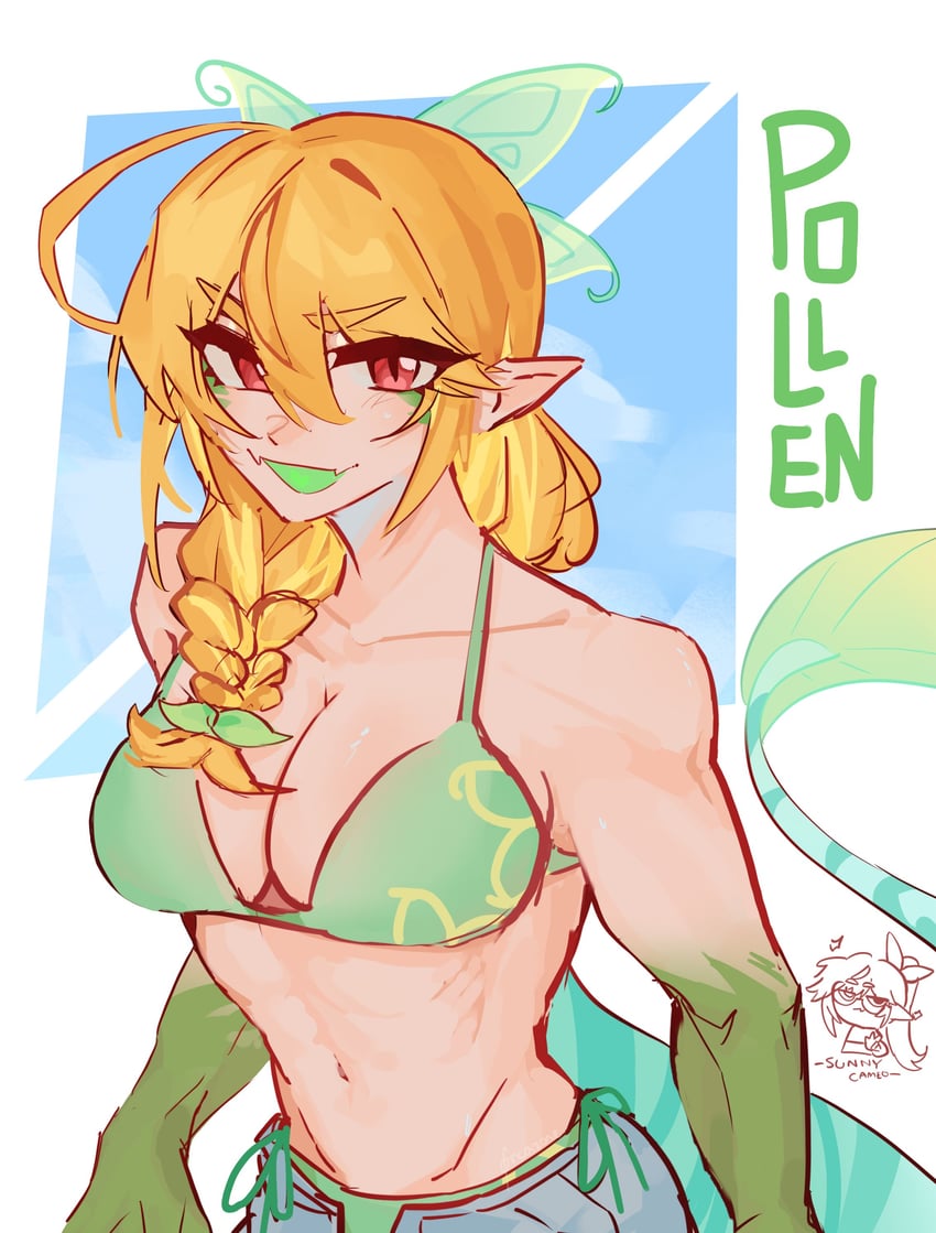 pollen (original and 2 more) drawn by 0rcazone