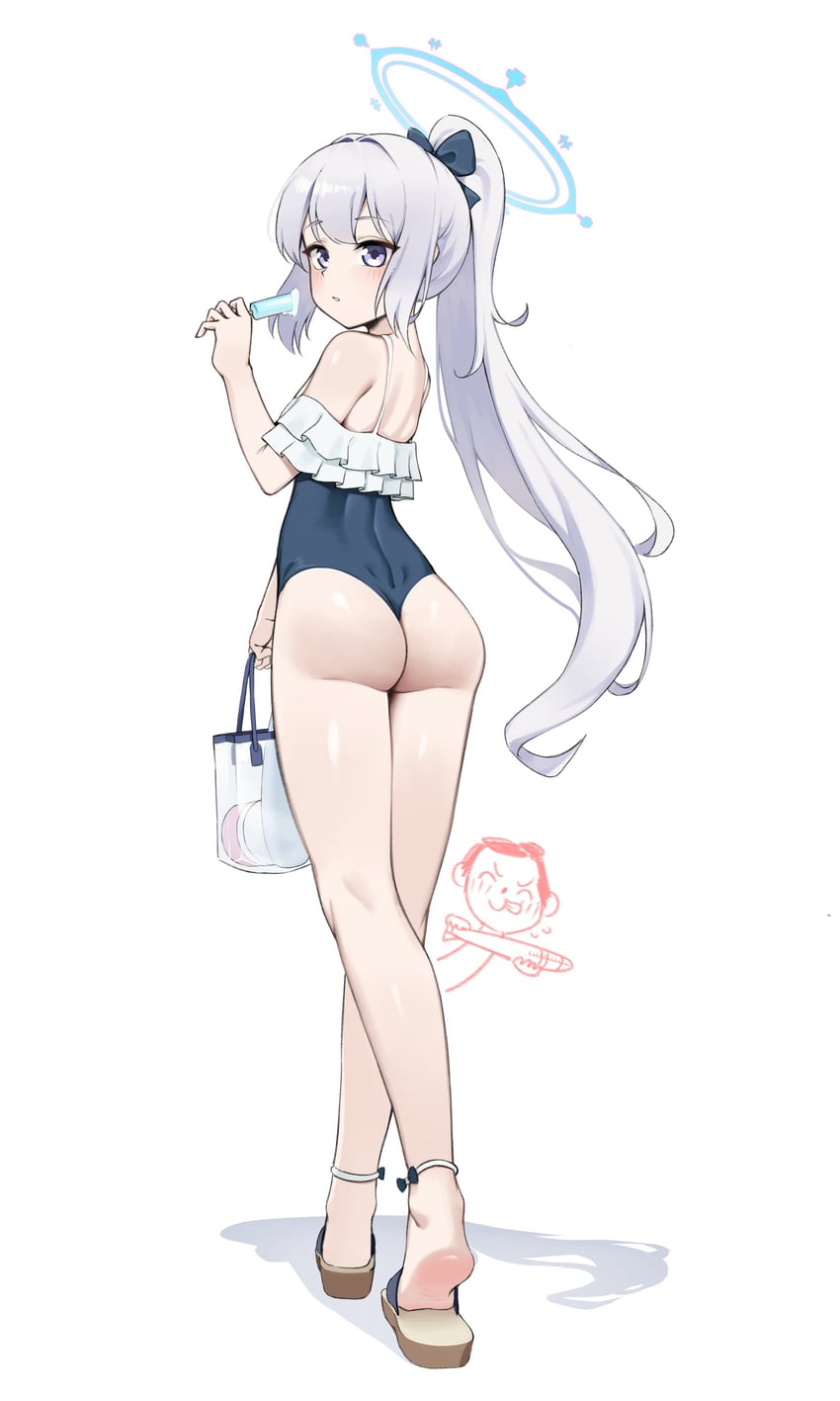 sensei, doodle sensei, and miyako (blue archive) drawn by kamome0ningen
