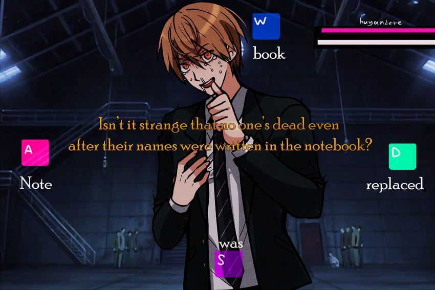 yagami light (danganronpa and 1 more) drawn by huyandere