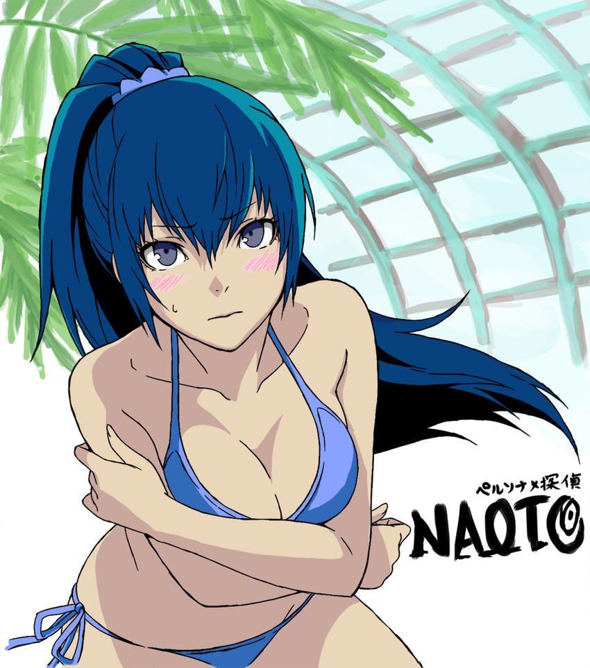 shirogane naoto (persona and 2 more) drawn by raven252