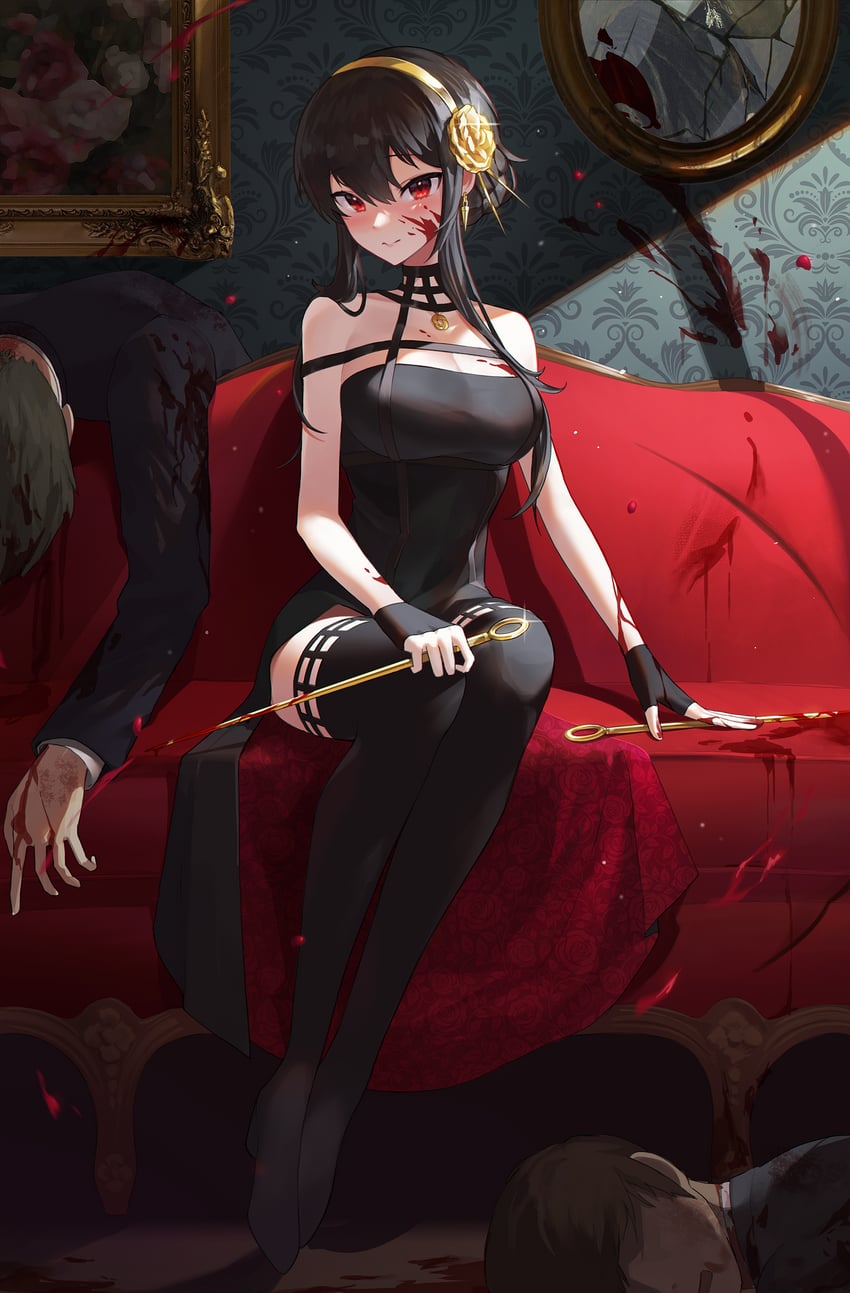 yor briar (spy x family) drawn by nunsori
