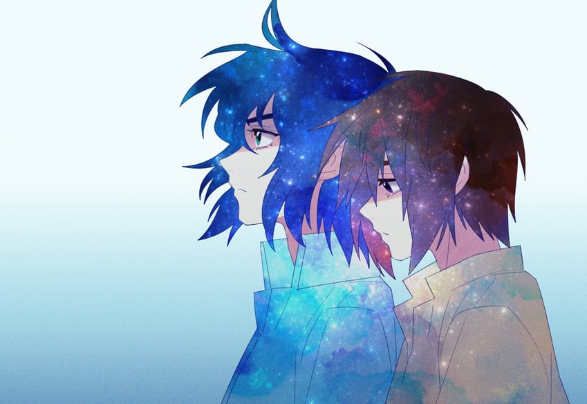 athrun zala and kira yamato (gundam and 1 more) drawn by nito_minatsuki