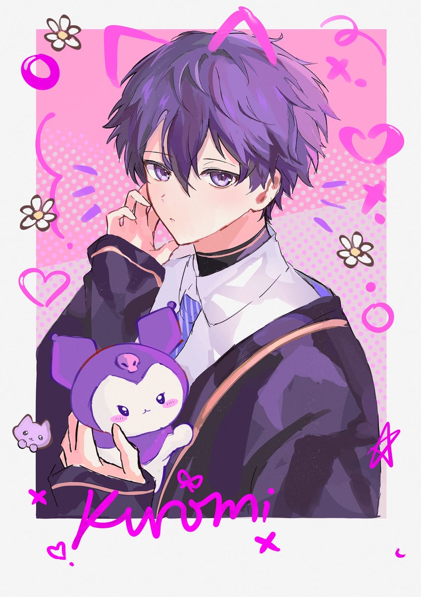 kuromi (original and 2 more) drawn by chinen