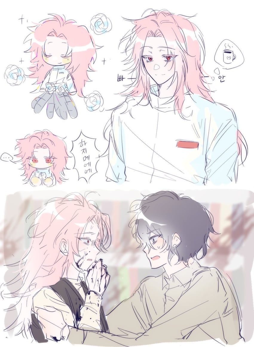 hatsutori hajime and utsugi noriyuki (saibou shinkyoku) drawn by nuri_(nuri_itsadeal4)