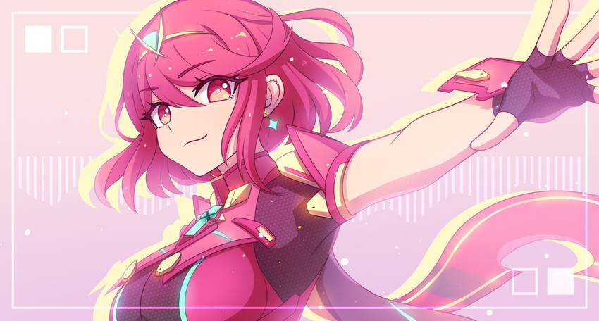 pyra (xenoblade chronicles and 1 more) drawn by enni