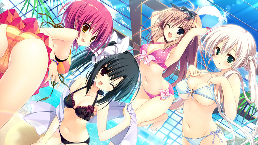 nanno alice, fujita konron, suou hijiri, and kashiwabara mii (majo koi nikki) drawn by asakura_hayate, inugami_kira, and kozakura_ryou
