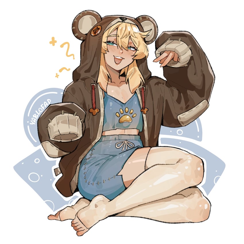 bridget (guilty gear and 1 more) drawn by alohapz