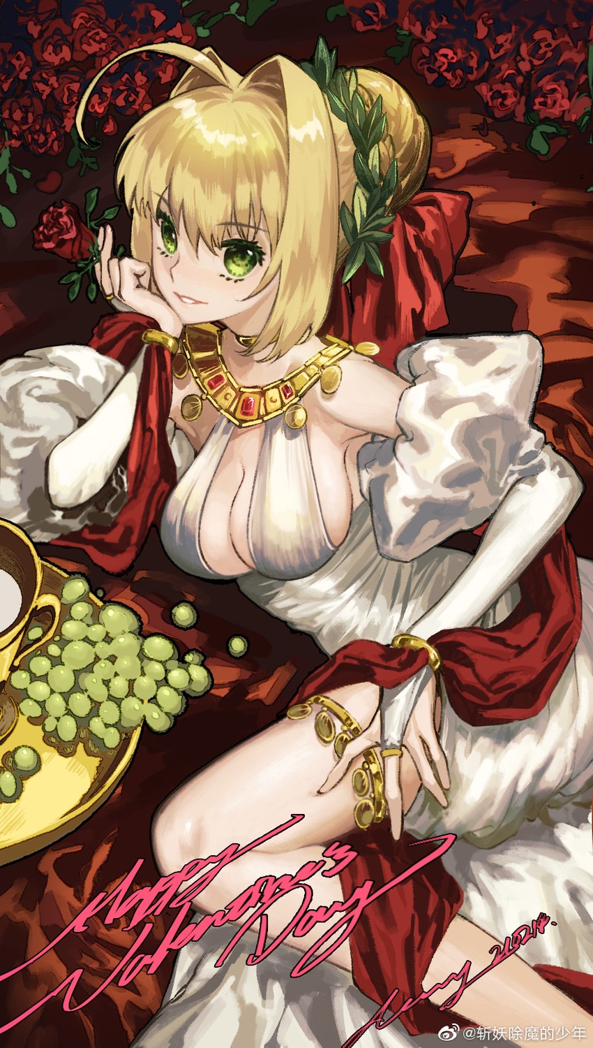 nero claudius (fate and 1 more) drawn by huichenx