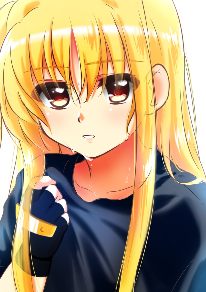 fate testarossa (lyrical nanoha and 1 more) drawn by kerorokjy