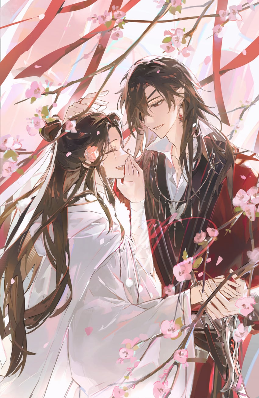 xie lian and hua cheng (tianguan cifu) drawn by mors_gn