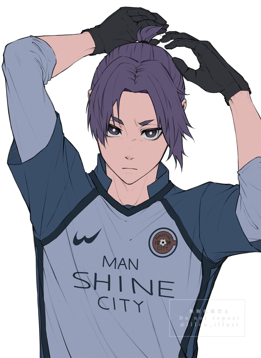 mikage reo (blue lock and 1 more) drawn by lllou_illust