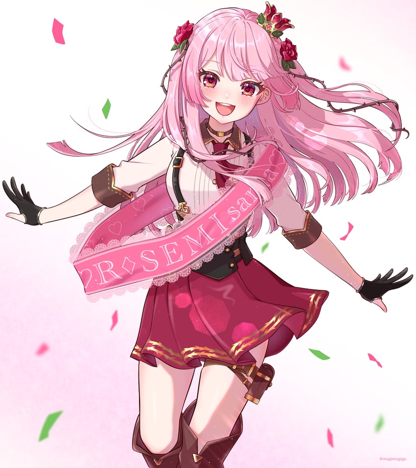rosemi lovelock (nijisanji and 1 more) drawn by mugimugigo