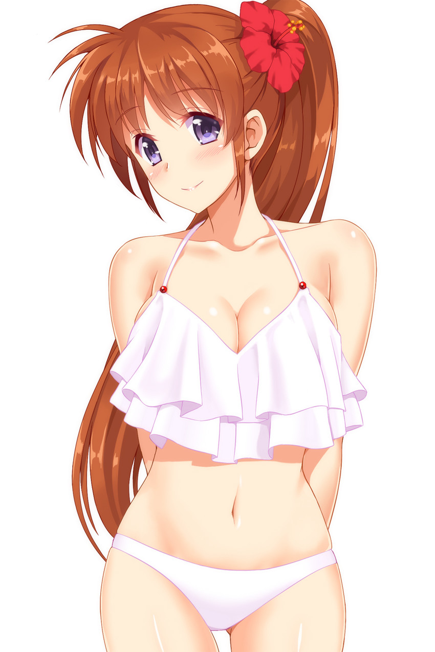 takamachi nanoha (lyrical nanoha and 1 more) drawn by shinki_(shinki59)