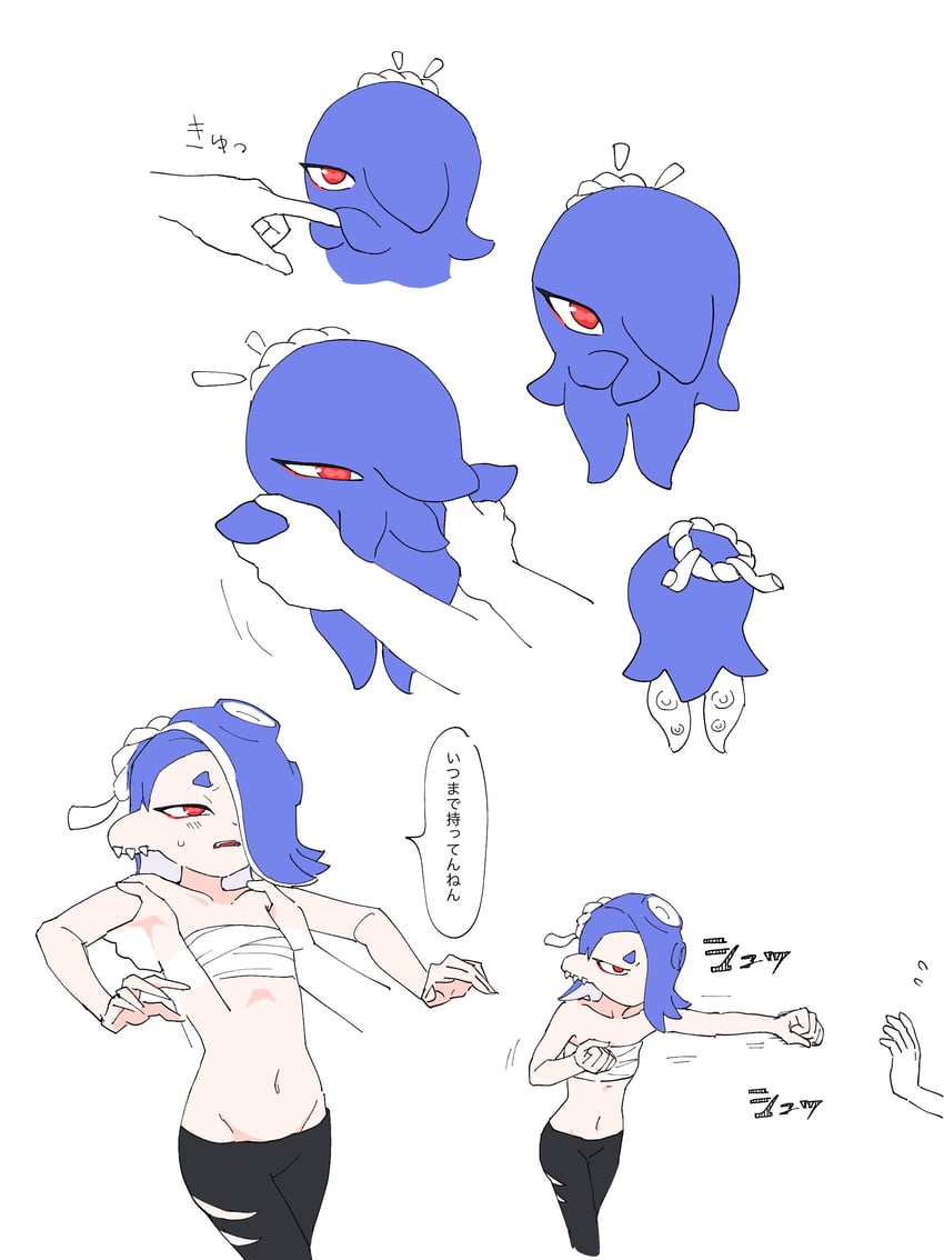shiver (splatoon and 1 more) drawn by jounetsu_(jonetunoaoitako)
