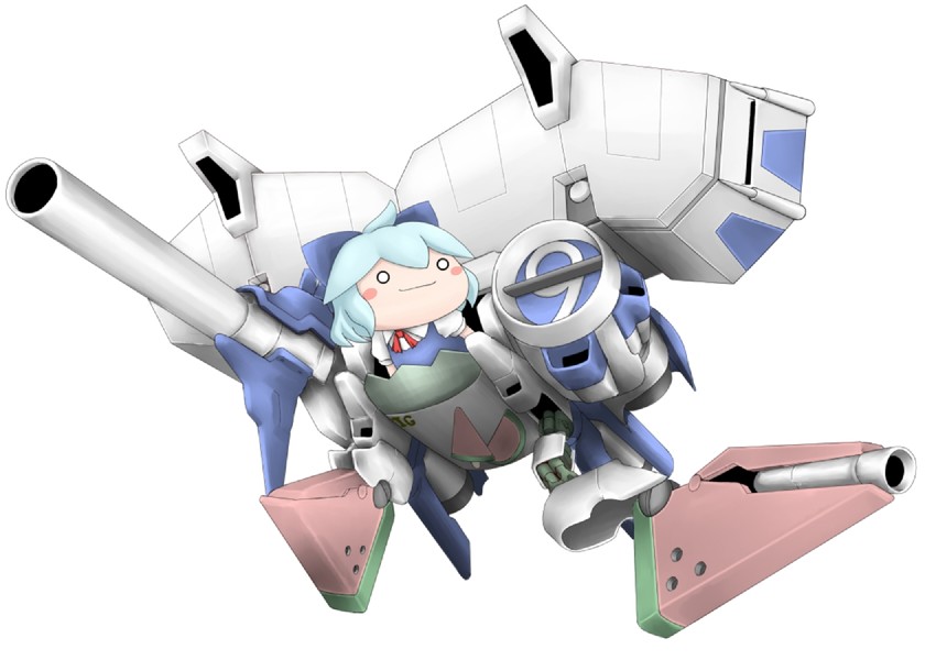 cirno (touhou and 2 more) drawn by shishigami_(sunagimo)