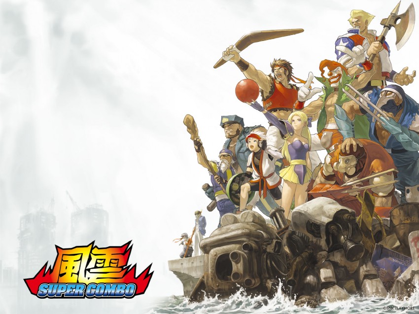 rosa, sho hayate, kim sue il, carol stanzack, gozu, and 7 more (fuu'un and 2 more) drawn by ogura_eisuke