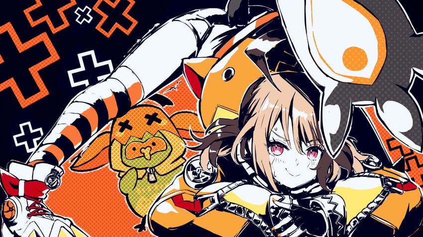 gigi murin and popo (hololive and 1 more) drawn by masada_mode