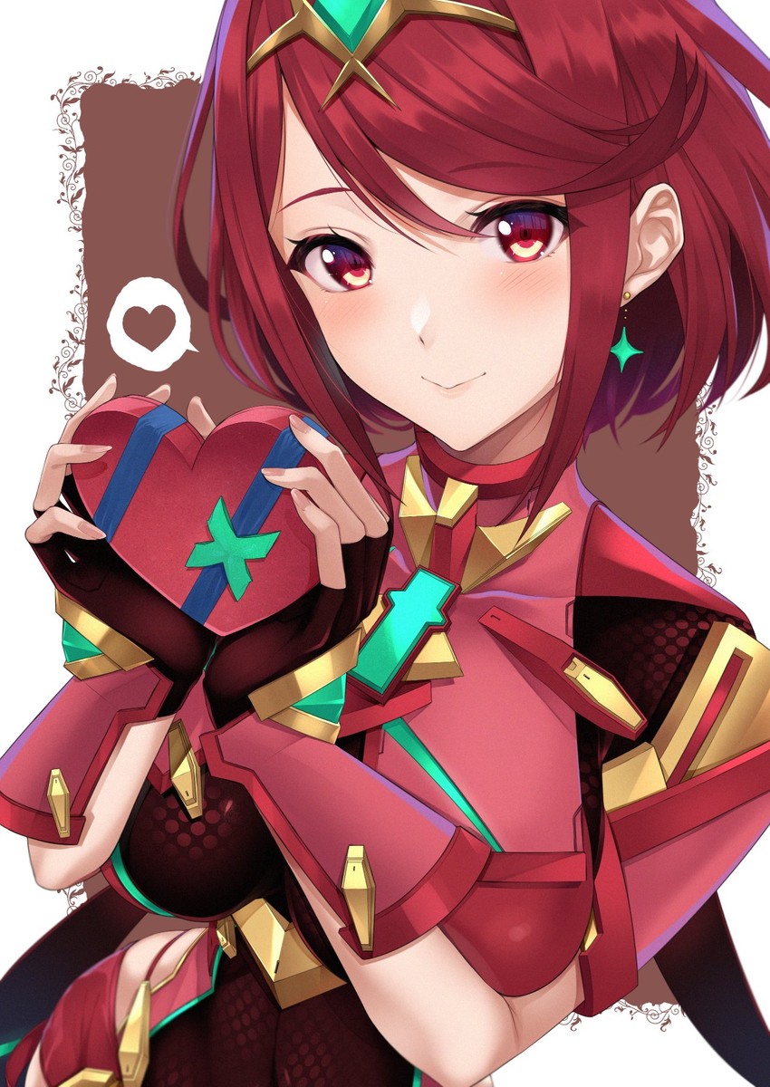 pyra (xenoblade chronicles and 1 more) drawn by yuuki_shin