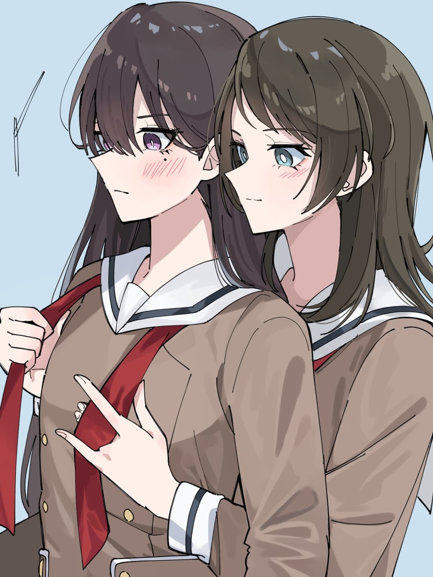 shiina taki and yahata umiri (bang dream! and 1 more) drawn by nanami_(nunnun_0410)
