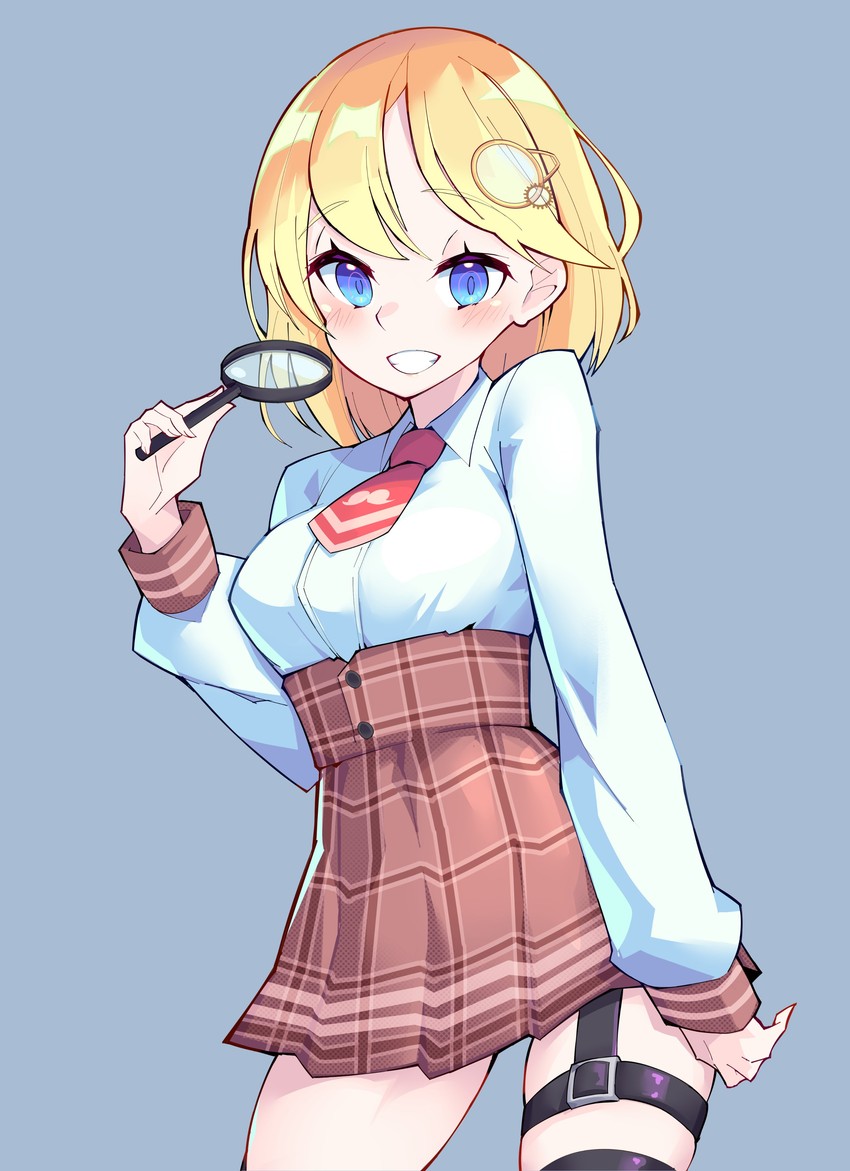 watson amelia (hololive and 1 more) drawn by goat_king