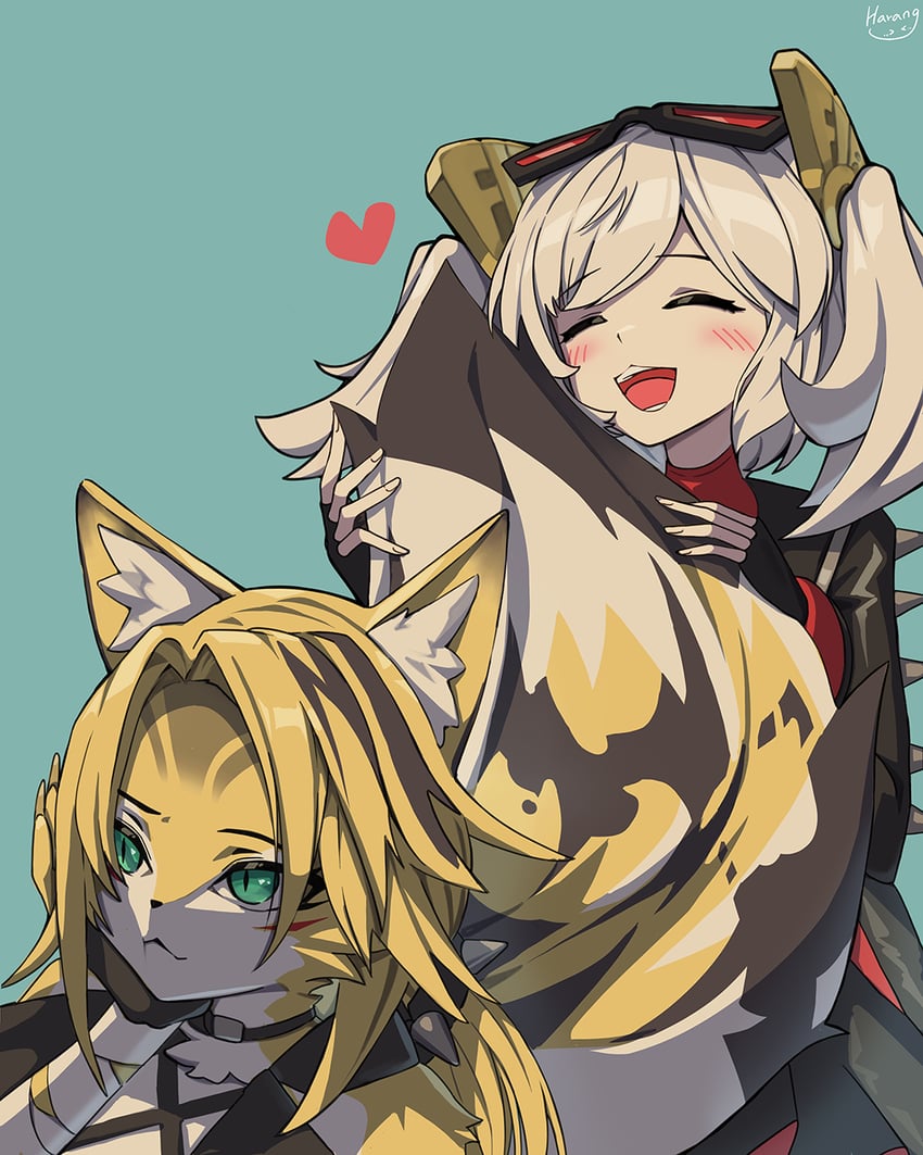 burnice white and pulchra fellini (zenless zone zero) drawn by harang08169141