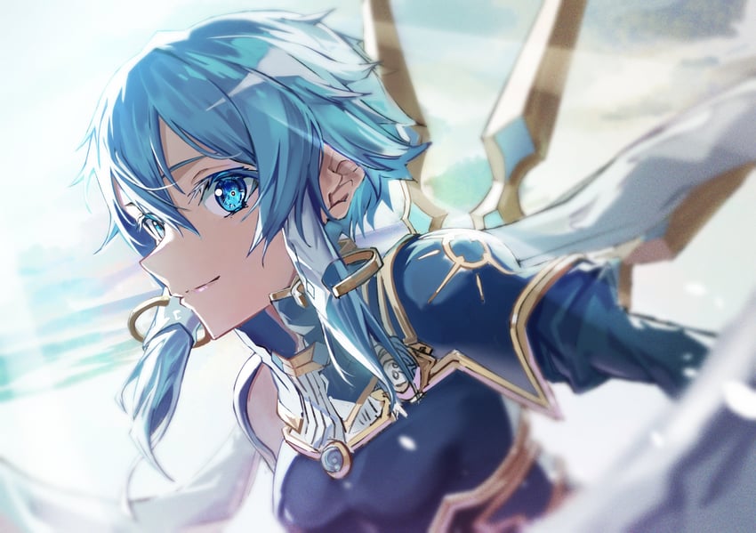 sinon (sword art online and 2 more) drawn by satsuki_(satsuki_art)