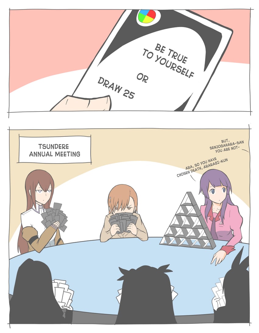 misaka mikoto, tohsaka rin, makise kurisu, aisaka taiga, senjougahara hitagi, and 1 more (fate and 8 more) drawn by wibubox