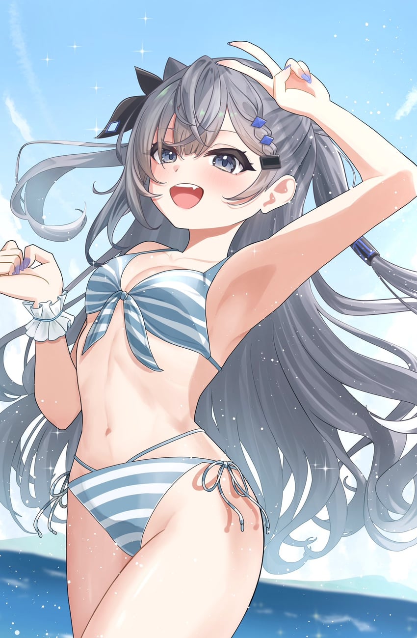vestia zeta (hololive and 1 more) drawn by kanamirat