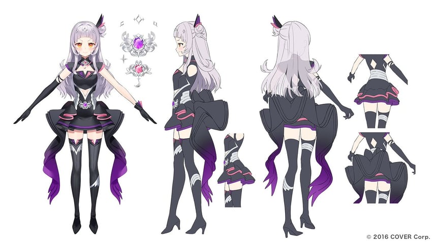 murasaki shion (hololive and 1 more) drawn by ancotaku