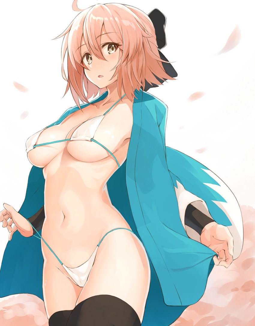 okita souji (fate and 1 more) drawn by shunichi