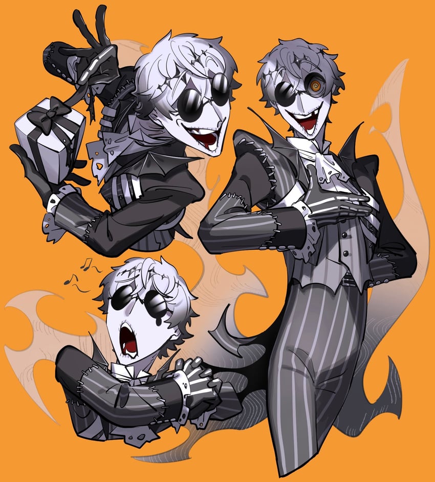 skully j. graves (twisted wonderland and 1 more) drawn by lolssbrk