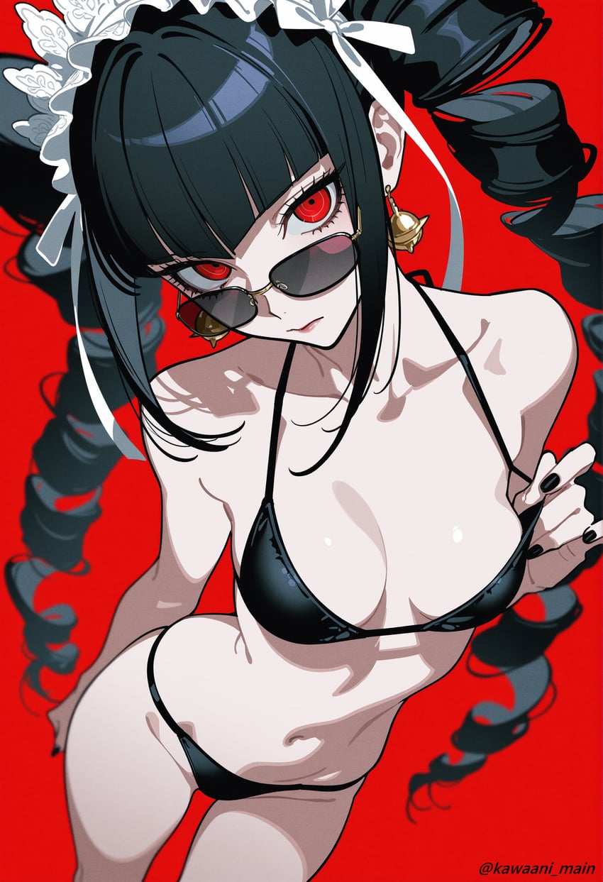 celestia ludenberg (danganronpa and 1 more) drawn by kawaaniiiii