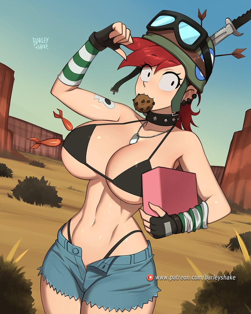 frankie foster and tank girl (foster's home for imaginary friends and 1 more) drawn by barleyshake