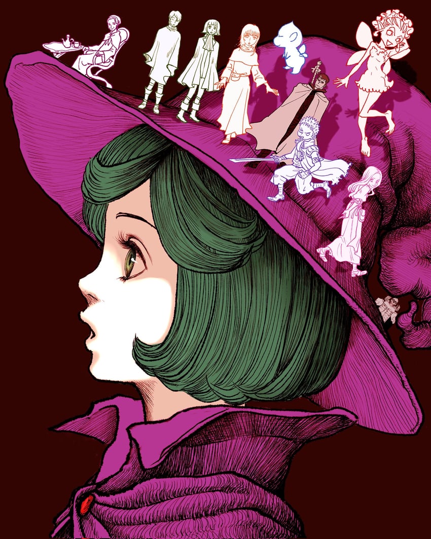 guts, casca, schierke, puck, farnese, and 6 more (berserk) drawn by nisino2222