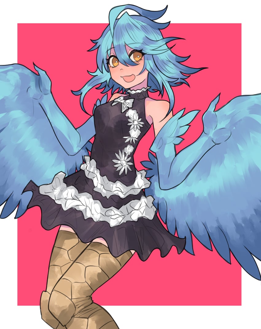papi (monster musume no iru nichijou) drawn by nebula_flabby