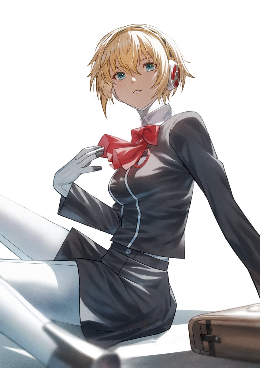 aigis (persona and 1 more) drawn by fagi_(kakikaki)