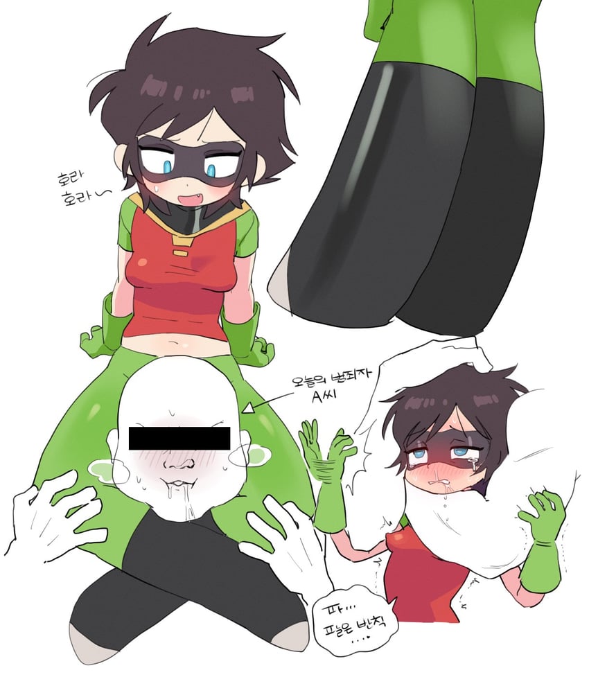 robin (dc comics and 1 more) drawn by batrobin_k