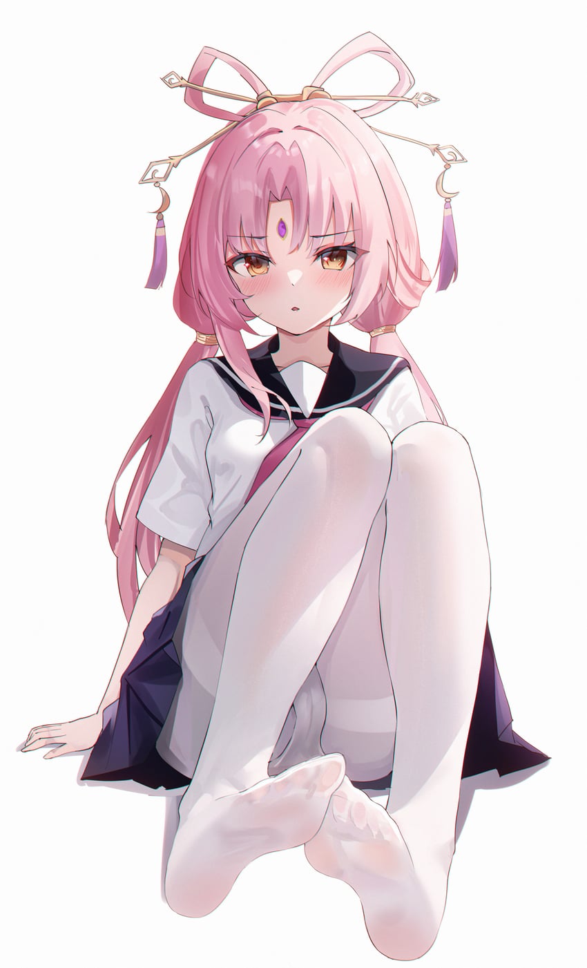 fu xuan (honkai and 1 more) drawn by usagi_(786113654)