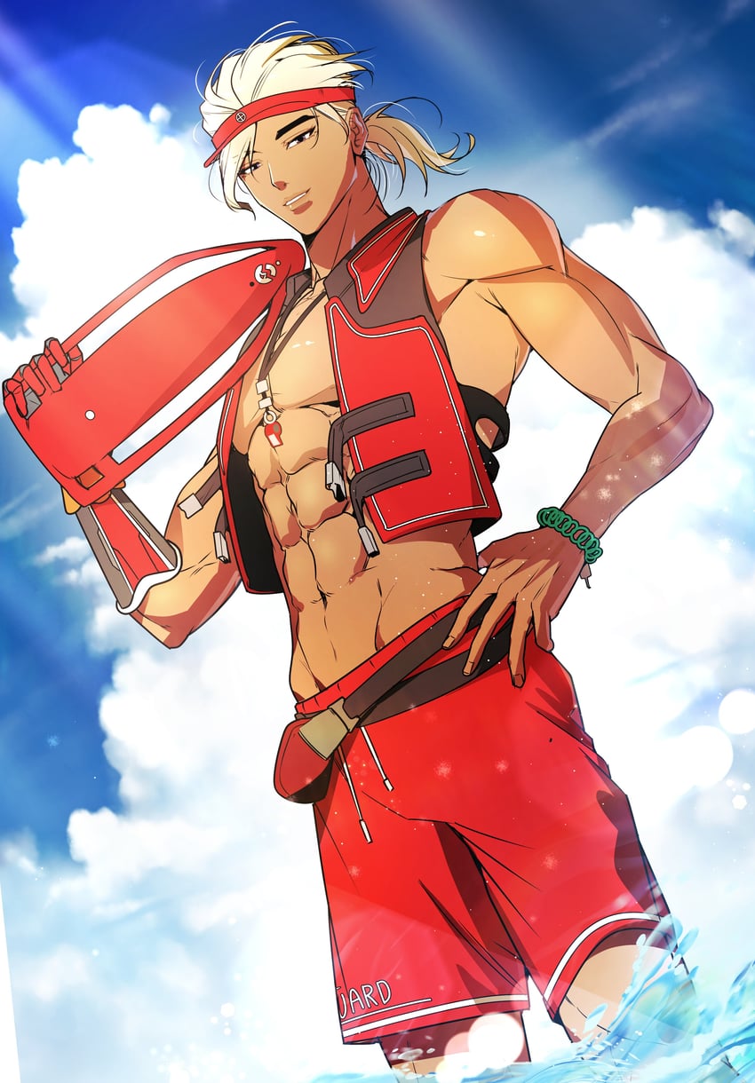 lifeweaver and lifeguarder lifeweaver (overwatch and 1 more) drawn by byeolangwi58526