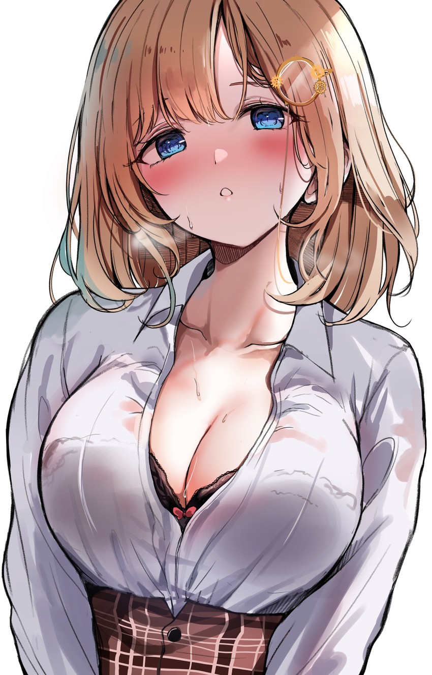 watson amelia (hololive and 1 more) drawn by sak_(lemondisk)