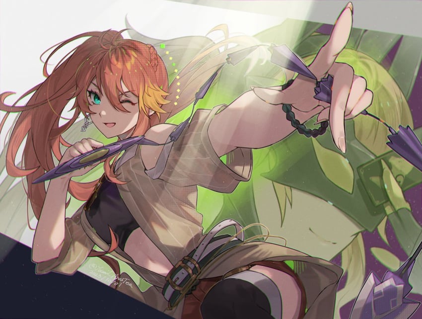 judith lanster and grimcats (eiyuu densetsu and 2 more) drawn by youmicitrustea